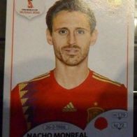 Bild 137 " Nacho Monreal " - Spanien - Pannini Fussball WM 2018