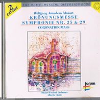 Mozart - Krönungsmesse Symphonie Nr. 25 & 29 - 2CD
