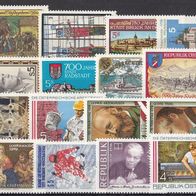13) Österreich 1988-1991 - 16 unbenutzte Briefmarken - Michel-Nr. siehe Beschreibung