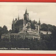 Wernigerode / Harz Schloß und Feudalmuseum nicht gel. (1088)