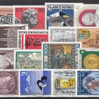 27) Österreich 1978-1985 - 16 benutzte Briefmarken - Michel-Nr. siehe Beschreibung