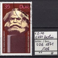 DDR 1971 Einweihung des Karl-Marx-Monuments MiNr. 1706 ESST Berlin