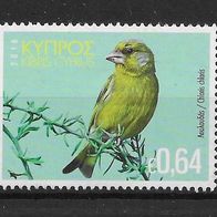 015) Zypern 2018 Vögel Mi. Nr. ? ungestempelt