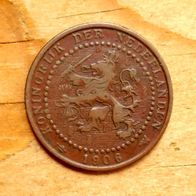 1 Cent 1906 Niederlande