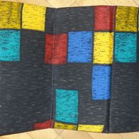 DK Campingmatratze Retro Matratze Strandliege 175x57Textilleder Stoff Alt sehr gut er