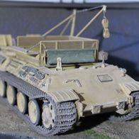 Maßstab 1:35 Italeri Panzer V Bergepanther gebaut und gealtert