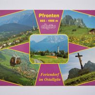 Pfronten - Feriendorf im Ostallgäu - ungelaufene Mehrbildkarte - 2004; 350/679