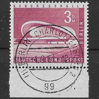 001) Berlin 1956 Gebäude Mi. Nr. 154 gestempelt