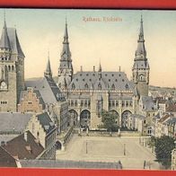 Aachen Rathaus Rückseite nicht gel.(1189)