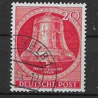 003) Berlin 1953 Glocke Mi. Nr. 103 gestempelt