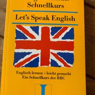 Buch, Langenscheidts Schnellkurs, Let´s Speak English