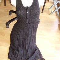 Soulmate Kleid ausgefallen Spitze schwarz S M