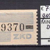DDR 1959 Wertstreifen für den ZKD, neue Zeichnung MiNr. 26 V gestempelt