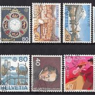 04) Schweiz - 20 gestempelte Briefmarken aus den Jahren 1976-1983 - siehe 2 Scans