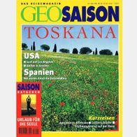 GEO SAISON - Toskana, USA, Spanien - Ausgabe März 1996