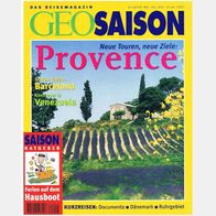 GEO SAISON - Provence, Barcelona, Venezuela - Ausgabe April 1997