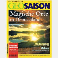 GEO SAISON - Magische Orte in Deutschland, Madagaskar, Ostsee - Juli/ August 1998