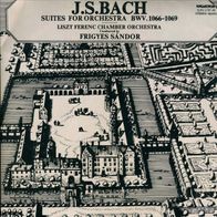 BACH Suites for Orchestra BWV.1066-9 LP Liszt Ferenc Chamber Orchestra Frigyes Sandor