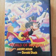 World of Illusion starring Mickey Mouse and Donald Duck Mega Drive Sega