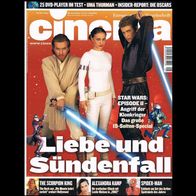 CINEMA - Nr. 288 - Star Wars Episode II, The Scorpion King, Spider-Man