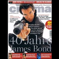 CINEMA - Nr. 295 - 40 Jahre James Bond