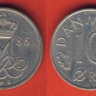 Dänemark 10 Öre 1986