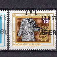 DDR 1967 Leipziger Herbstmesse MiNr. 1306 - 1307 ESST