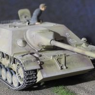 Maßstab 1:35 Tamiya Panzer IV Jagdpanzer IV L 70 gebaut und gealtert