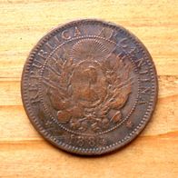 2 Centavos 1884 Argentinien