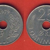 Dänemark 25 Öre 1979