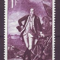 01) Monaco 1956 - MiNr. 527 unbenutzt - George Washington