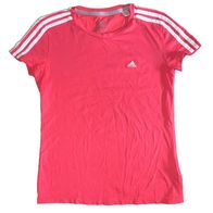 Adidas T-Shirt Gr. S 36 pink Damenbekleidung Baumwolle Shirt Kurzarm Damen