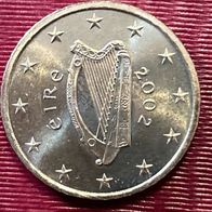 Sammlungsauflösung! - 50 Cent Münze Irland 2002, Unzirkuliert