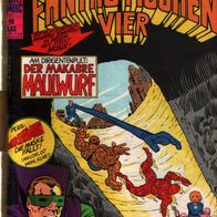 Die Fantastischen Vier Nr. 28 (aus SB) - Williams Verlag - 1970er - Comicheft Marvel