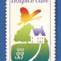 USA 1999 Mi.3074 Postfrisch Schmetterling über Sterbeklinik
