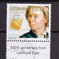 Schweiz MiNr. 1998 Leonhard Euler gestempelt M€ 2,40 #G323f