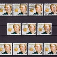 Schweiz MiNr. 1998 Leonhard Euler gestempelt als Auswahl M€ 2,40 #G324a