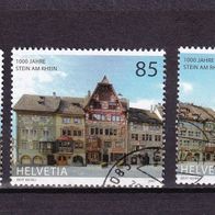 Schweiz MiNr. 1994-1996 Stein am Rhein komplett gestempelt M€ 4,00 #G326f
