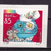 Schweiz MiNr. 1984 Cocolino auf Trägerfolie gestempelt M€ 1,50 #G328e