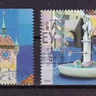 Schweiz MiNr. 1978-1979 aus Block 41 gestempelt M€ 4,80 #G3210e