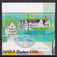 Schweiz MiNr. 1970/1972 ZDR aus Block 40 gestempelt M€ >3,70 #932q