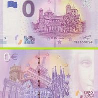 0 Euro Schein Hildesheim XECZ 2019-2 selten niedrige Nr 271