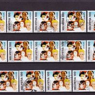 Schweiz MiNr. 1965 Integration gestempelt zur Auswahl M€ 1,40 #G1510bc