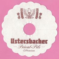 Pilsdeckchen Tropfdeckchen, Ustersbacher Privat-Pils