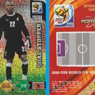 Panini Sammelkarte Adrenalyn XL WM 2010 Richard Kingson Ghana Goal Stopper
