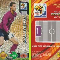 Panini Sammelkarte Adrenalyn XL WM 2010 Maarten Stekelenburg Niederlande Goal Stopper