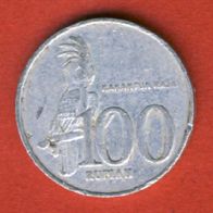 Indonesien 100 Rupiah 2001