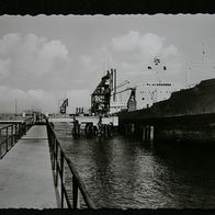 Ansichtskarte Wilhelmshaven Ölhafen SCHIFF Margareta HAFEN Tanker Nordsee