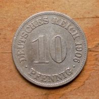 10 Pfennig 1906 D