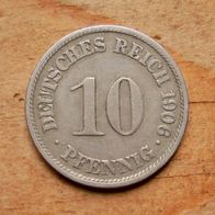 10 Pfennig 1906 F